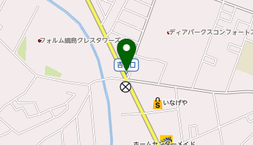 コインランドリーデポ綱島店の地図画像