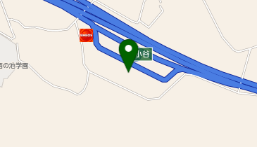 シャワーステーション小谷SA下りの地図画像