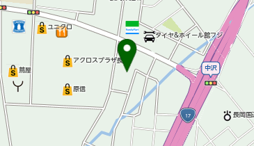 ランドリーデポ長岡四郎丸店の地図画像
