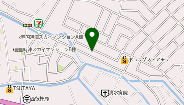 ASAHIコインランドリー時津店の地図画像