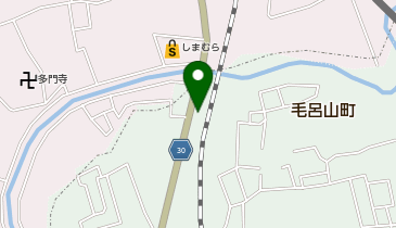 コインランドリー毛呂本郷店の地図画像