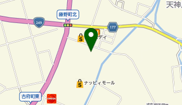 コインランドリーラーム七尾店の地図画像