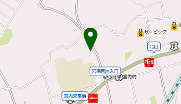 WASHMART宮内店の地図画像