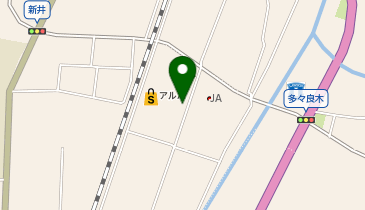 コインランドリースーパードライ朝来アルバ店の地図画像