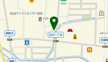 コインランドリーSapone庄内店の地図画像