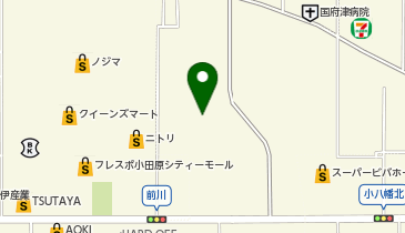 HESTAチャージ マルハン小田原店の地図画像