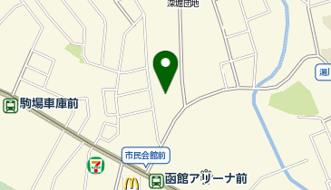 HESTAチャージ ハマナスクラブ函館深堀店の地図画像