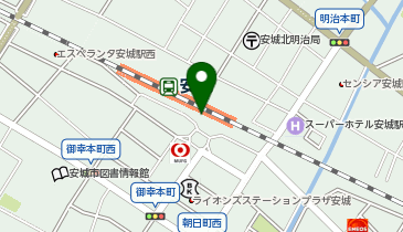 HESTAチャージ 安城市観光案内所KEYPORTの地図画像