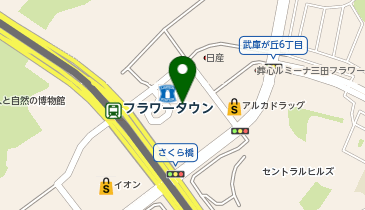 HESTAチャージ 三田サミットホテルの地図画像