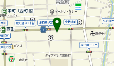 HESTAチャージ セルフホワイトニングミントの地図画像