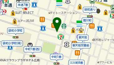 HESTAチャージ BelleLineの地図画像