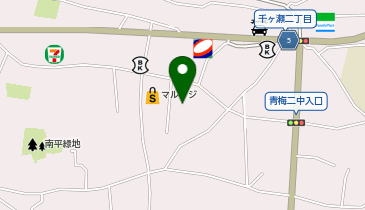 HESTAチャージ サンフラワー千ケ瀬店の地図画像