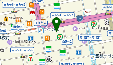 HESTAチャージ マジックバーミラクルの地図画像