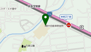 HESTAチャージ 有限会社豊中自動車教習所の地図画像