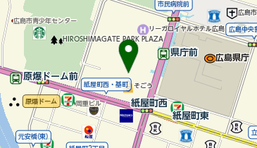 HESTAチャージ CAFE風車アクア広島センター街店の地図画像