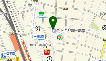 HESTAチャージ アパホテル〈尾張一宮駅前〉の地図画像