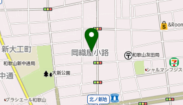 HESTAチャージ infomen和歌山店の地図画像