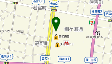 HESTAチャージ infomen岐阜店の地図画像