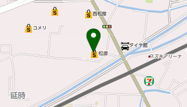 HESTAチャージ 松源栄谷店の地図画像