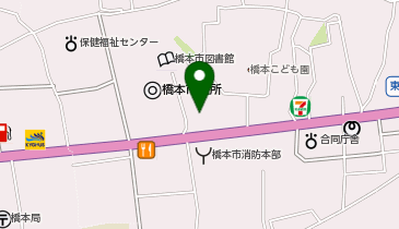 HESTAチャージ 松源橋本店の地図画像