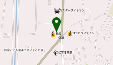 HESTAチャージ 松源西浜店の地図画像