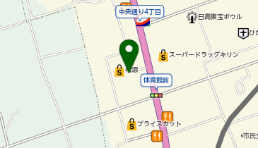 HESTAチャージ 松源御坊店の地図画像