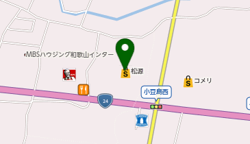 HESTAチャージ 松源和歌山インター店の地図画像