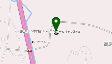 HESTAチャージ セルヴァンゴルフヒルの地図画像