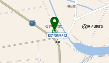 HESTAチャージ セブンイレブン白子町役場入口店の地図画像