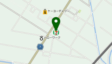 HESTAチャージ セブンイレブン行田小見店の地図画像