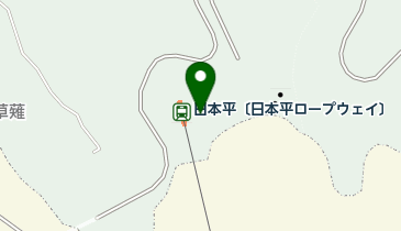HESTAチャージ 日本平ロープウェイの地図画像