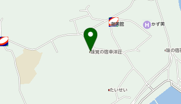 HESTAチャージ 味覚の宿幸洋荘の地図画像