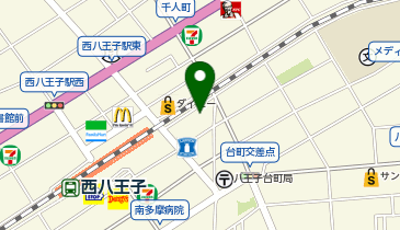 HESTAチャージ 黒毛和牛焼肉一牛一会西八王子店の地図画像