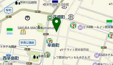 HESTAチャージ メンバーズ眞咲の地図画像