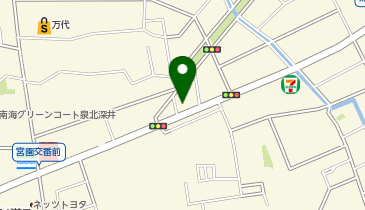 HESTAチャージ ヘアーサロンアサヒの地図画像