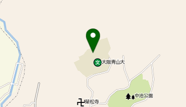 HESTAチャージ 大阪青山大学の地図画像