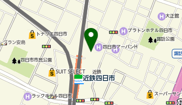 HESTAチャージ キング観光サウザンド近鉄四日市店の地図画像