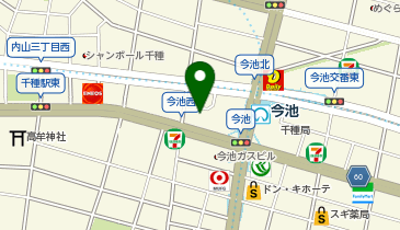 HESTAチャージ キング観光サウザンド今池2号店の地図画像