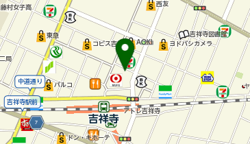 HESTAチャージ H1T吉祥寺の地図画像
