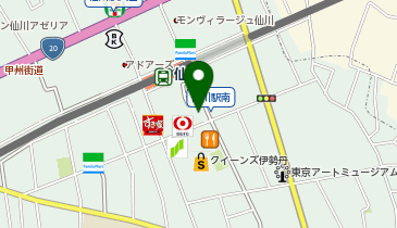 HESTAチャージ H1T仙川の地図画像