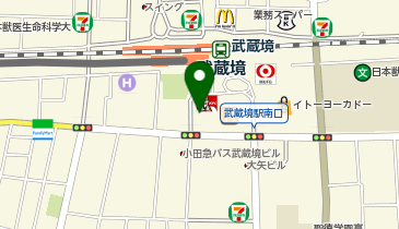 HESTAチャージ H1T武蔵境の地図画像