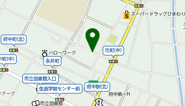 HESTAチャージ H1T府中の地図画像