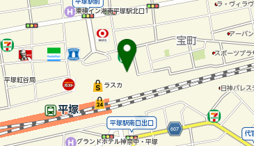 HESTAチャージ H1T平塚の地図画像