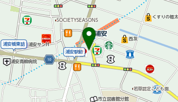HESTAチャージ H1T浦安の地図画像