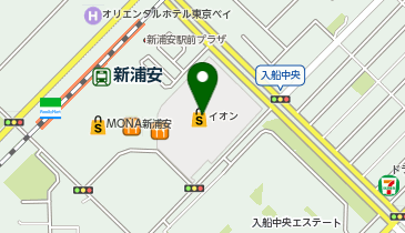 HESTAチャージ H1T新浦安の地図画像