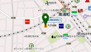 HESTAチャージ H1T南浦和の地図画像
