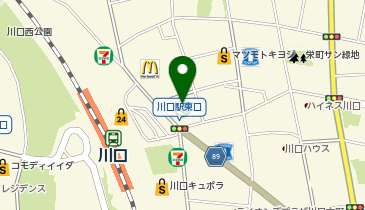 HESTAチャージ H1T川口の地図画像