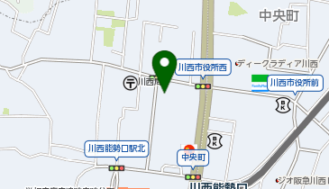 HESTAチャージ エコリング川西能勢口店の地図画像