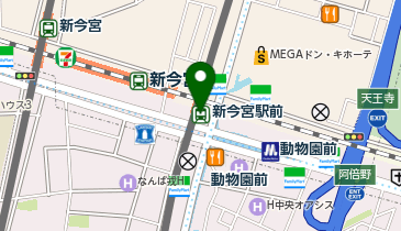 HESTAチャージ はんぶんやの地図画像