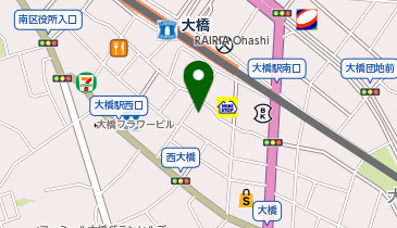 HESTAチャージ トーマスリビング大橋店の地図画像